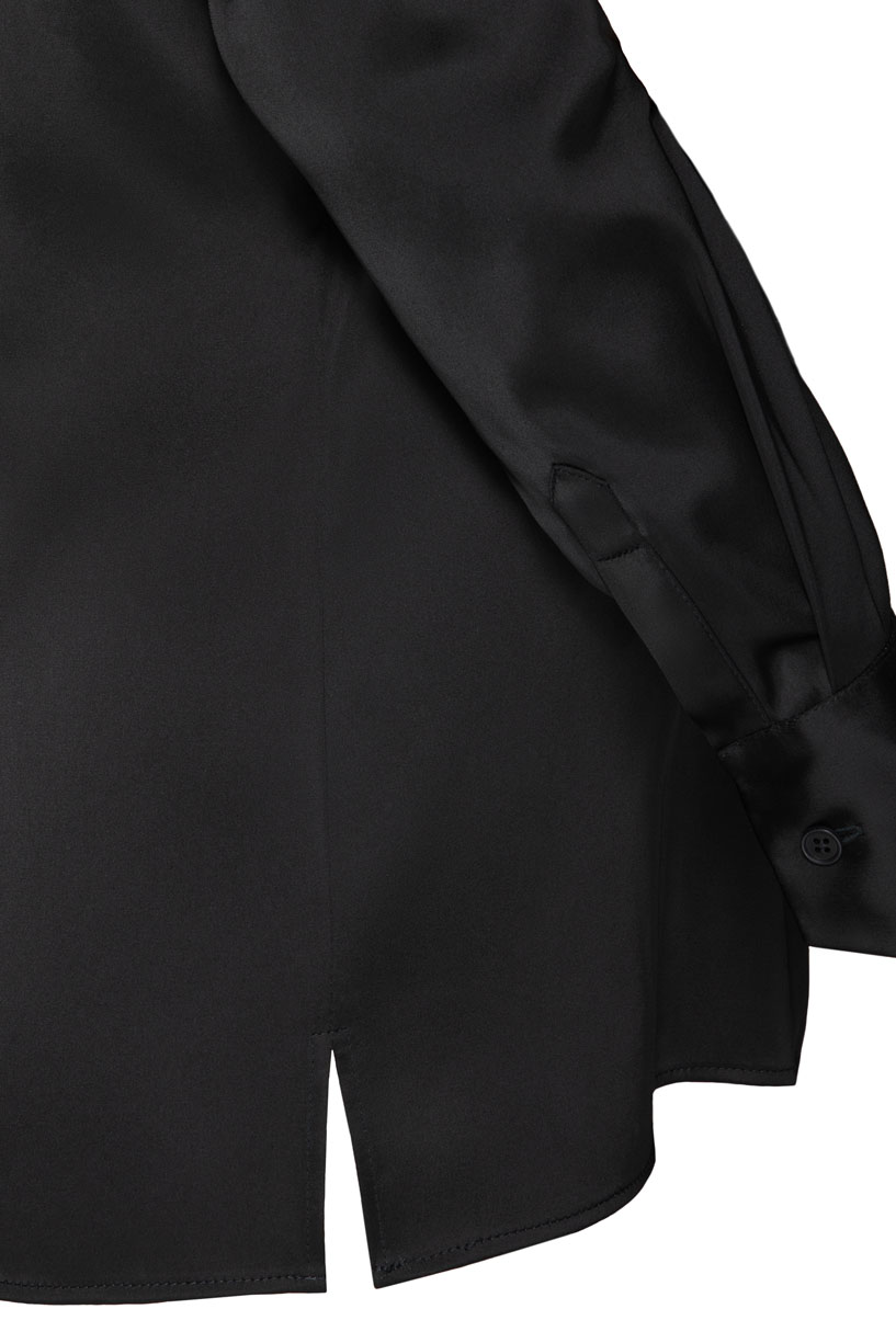 Black dress shirt (100% viscose) - Image 3