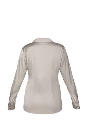 Alternative view of Light beige shirt (viscose)