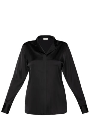 Black dress shirt (100% viscose)