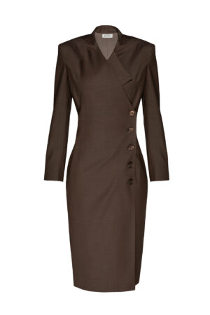 Brown dress jacket
